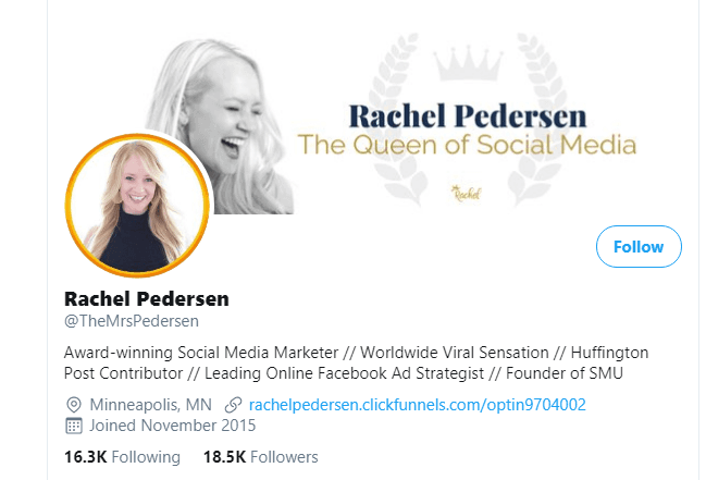 digital marketing expert Rachel Pedersen